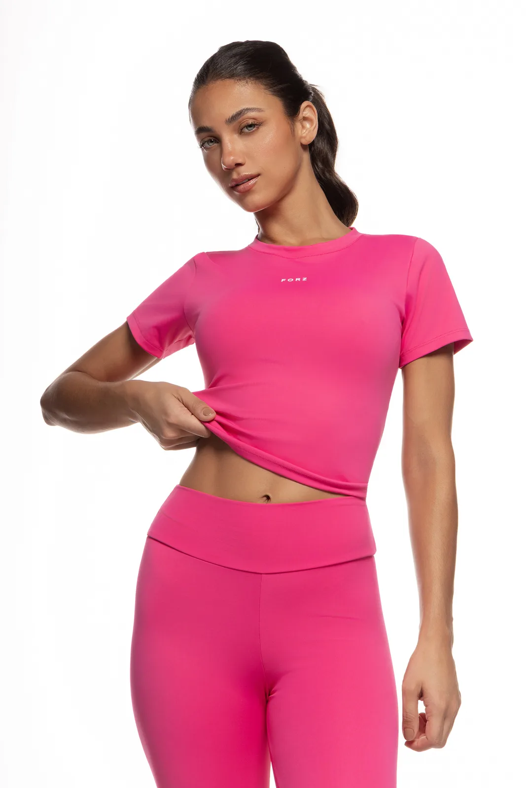Camiseta Slim Tee - Magenta