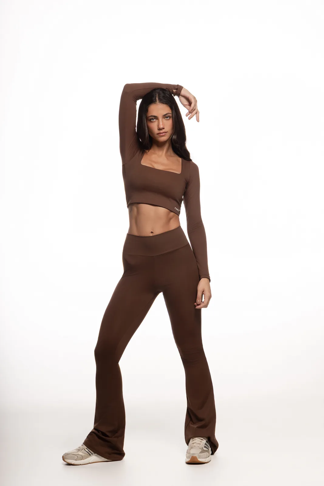 Legging Flare - Expresso legging fitness feminina Expresso Forz Fitwear expresso 3