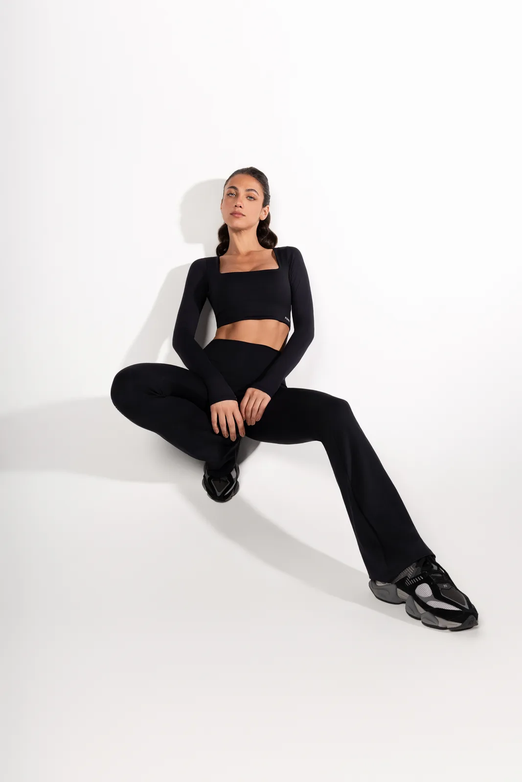 Legging Flare - Preto legging fitness feminina Preto Forz Fitwear preto 2