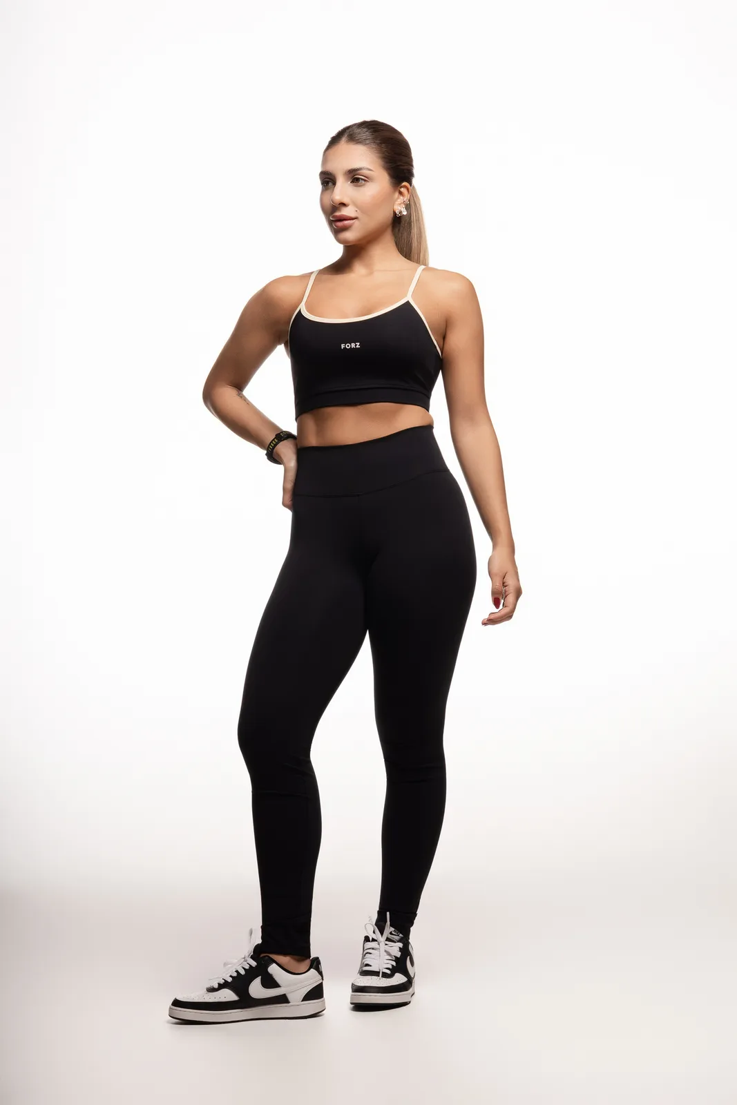 Legging Contorno em V - Preto