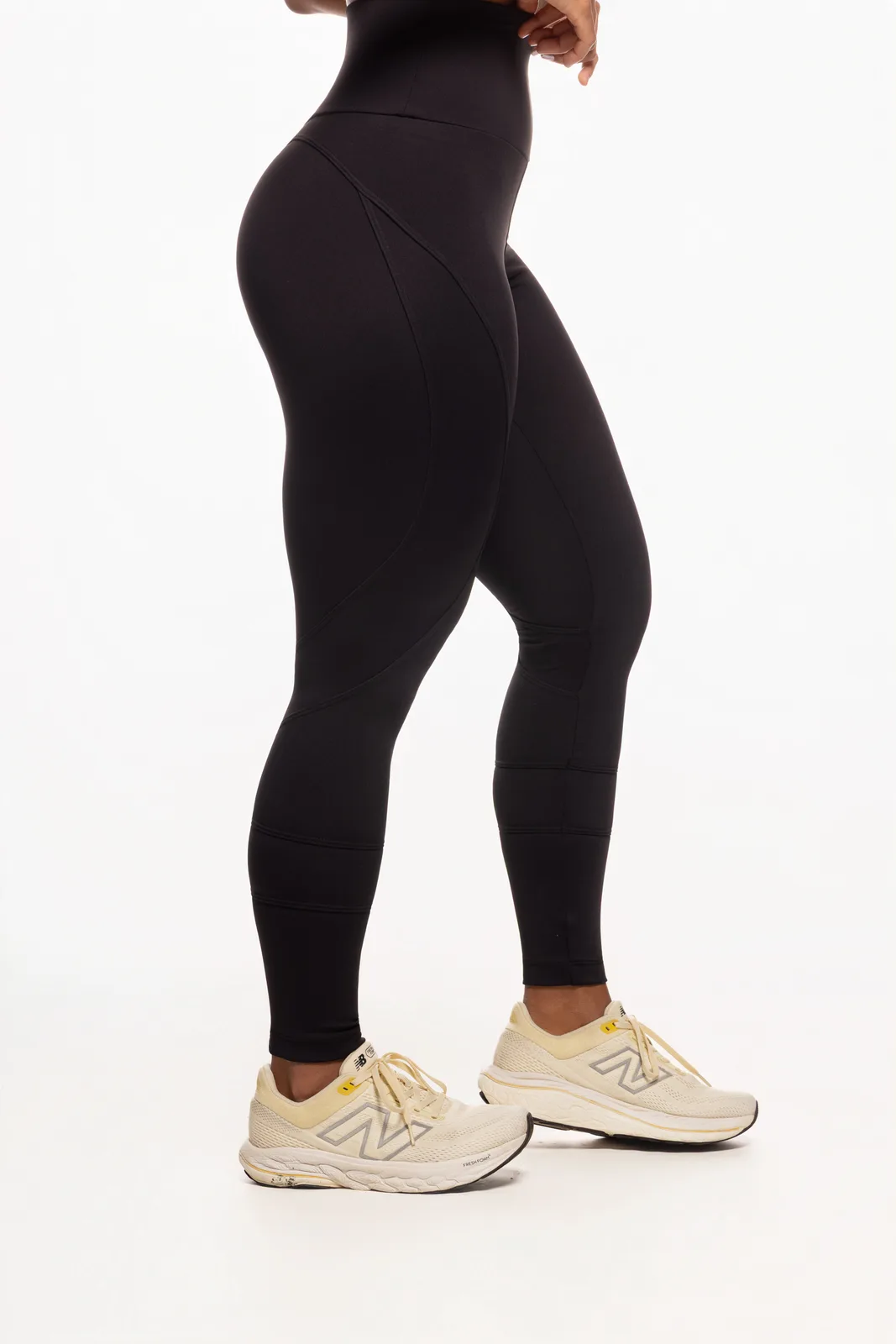 Legging Recortes - Preto legging fitness feminina Preto Forz Fitwear preto 4
