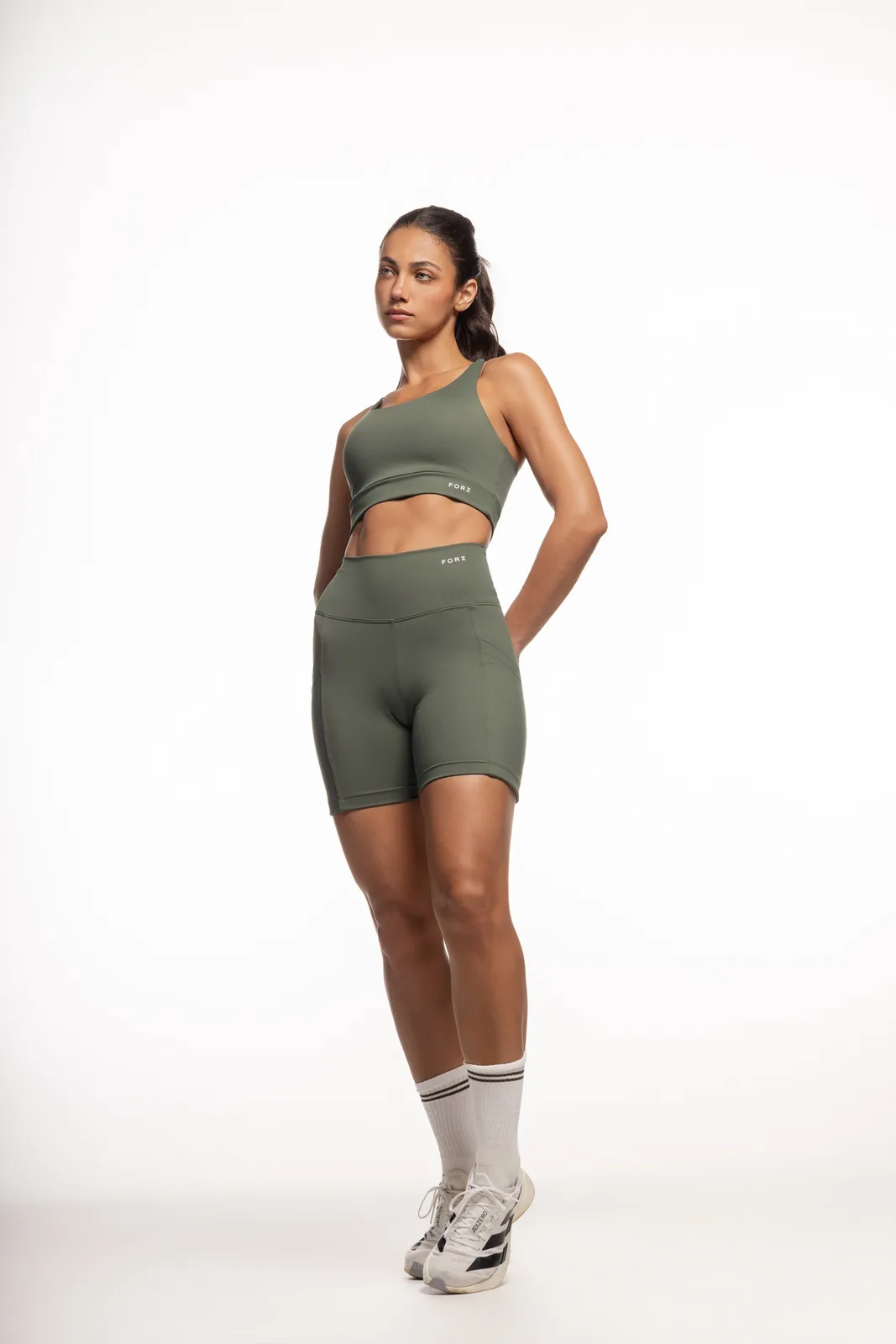 Shorts 2 Bolsos - Verde Militar