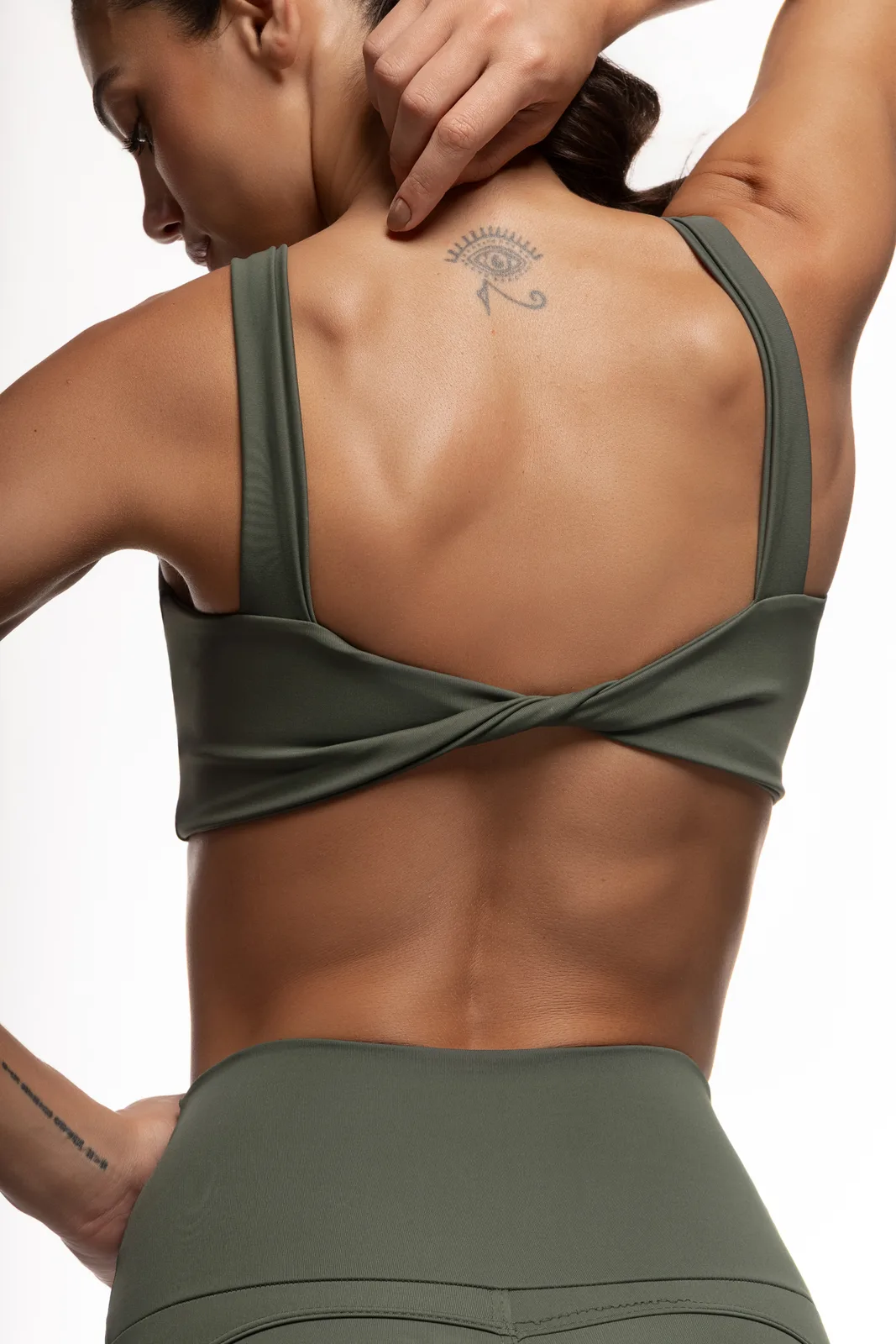 Top Costas Torcida - Verde Militar